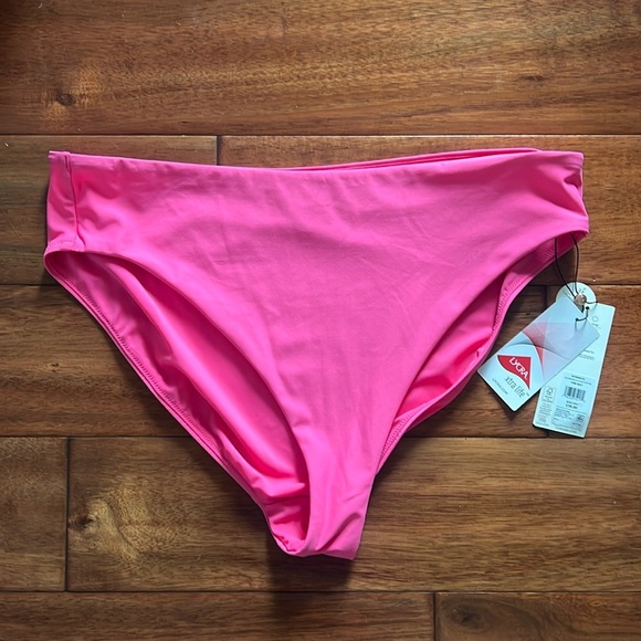 Calia Mid-Rise Pink Heat Bottom Size XL Lycra - Picture 1 of 4